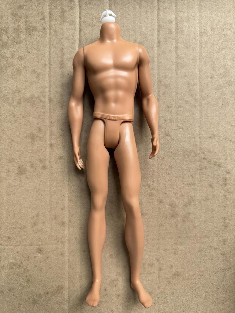 Original Ken Male Doll Yoga Body Replacement Body For BB 1/6 Male Heads