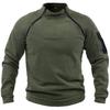 Men's Double Sleeve Color Block Tactical Fleece Hoodie for Spring/Autumn
