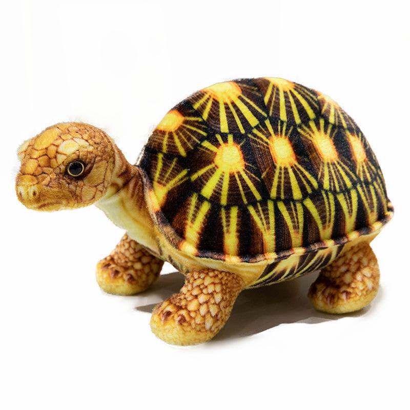 

Turtle Reptile Sea Turtle Amphibious Black Tortoise Brazilian Turtle Simulation Plush Doll Doll Pillow Gift 32cm