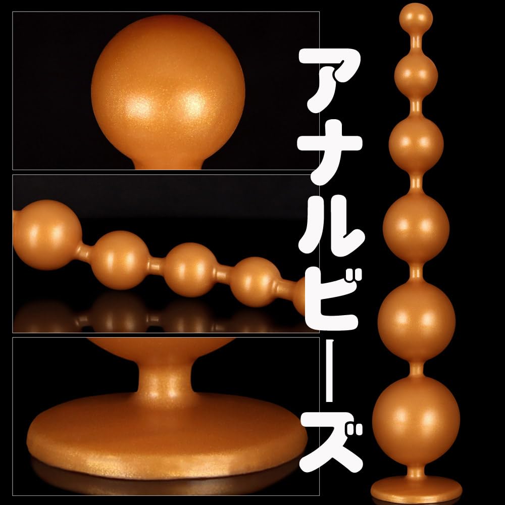 Hitasi Analperler Super Stor Analkule Analplugg Super Lang Silikon Anal Ekspansjon Dildo Ekstra Tykk Størrelse Lang Dildo med Sugekopp Myk Anal For