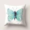 European Color Butterfly Print Sofa Cushion Cover Pillowcase Home Party Car Bedding