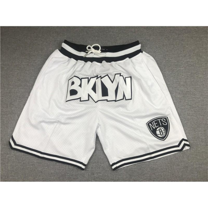 Mens Basketball Shorts With Embroidered Team Logos Lakers 76ers Heat Spurs Nets Cotton Athletic Wear Sport
