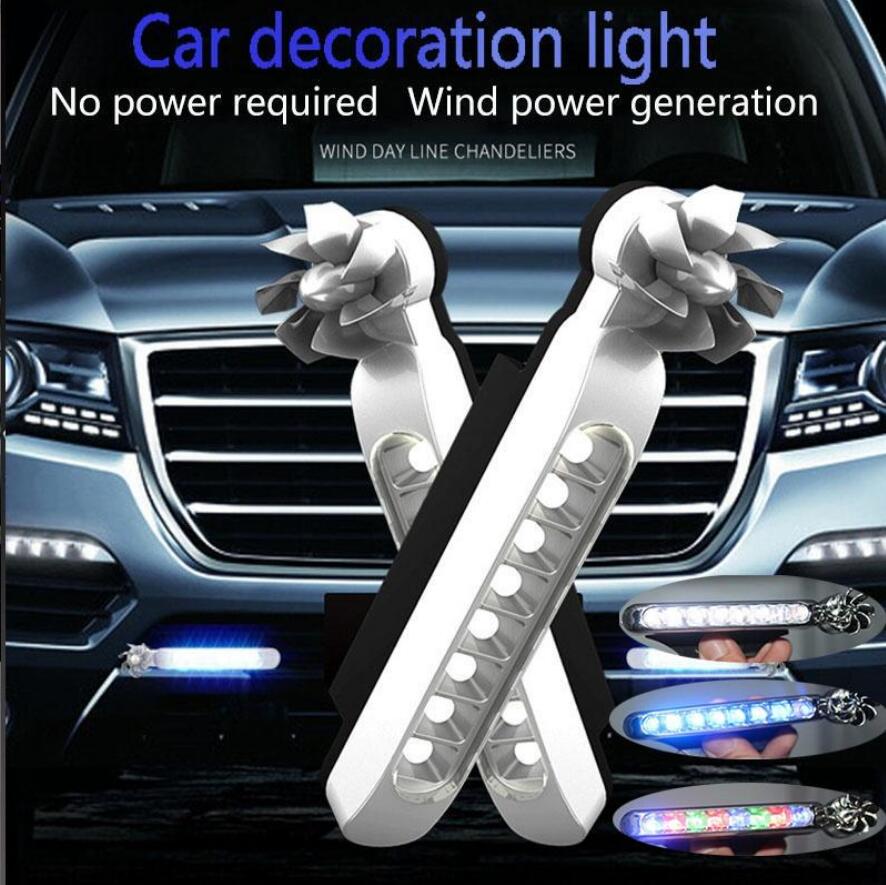 

2шт СВЕТОДИОДНЫЕ автомобильные фонари Ветер Энергетика Автомобили Мотоциклы Велосипед Энергия ветра Дневные ходовые огни