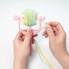 Mini Mini Ball Braider Tassel Maker Hand Operated DIY Craft Hand-cranked Pom-pom Maker ABS Yarn Craft Wool Ball Maker