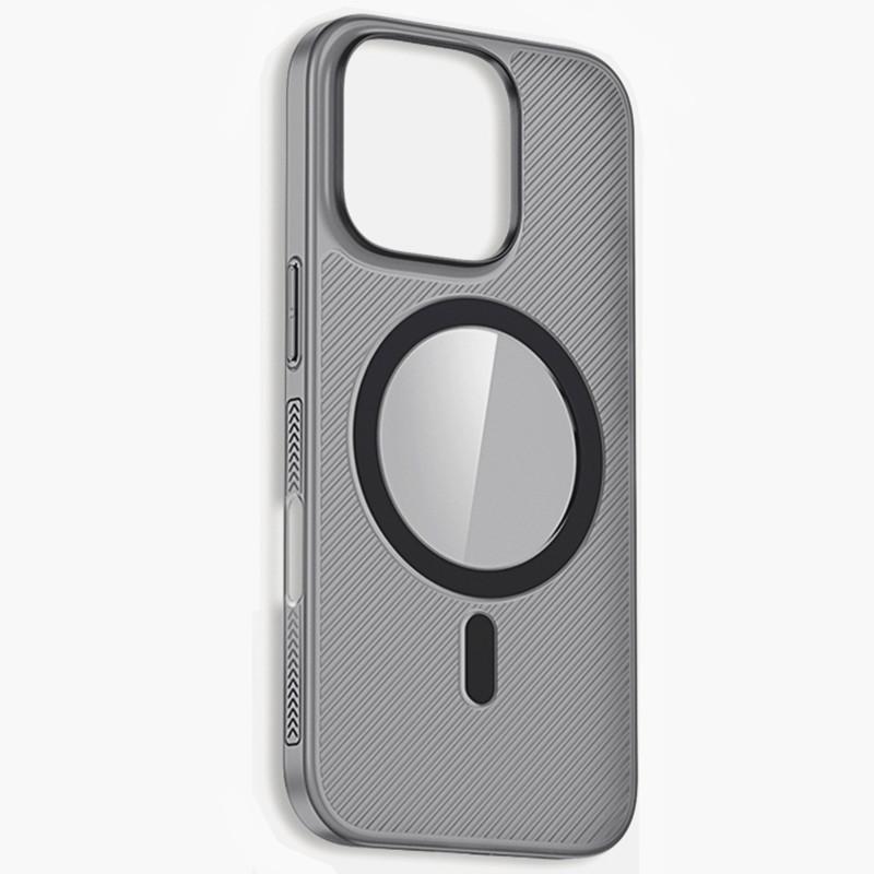 Compatible Magnetic Phone Case for iPhone 16, 16 Pro Max, 15 Pro, 14, 13 - Transparent and Simple Design.