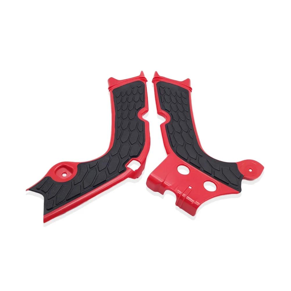 For HONDA 14-19 Frame Guard Motocross CRF250R CRF250RX CRF450R CRF300RX Motorcycle X-Grip Guard Plastic Cover