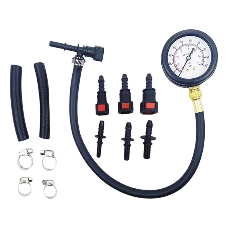 BALCK Automotive Diagnostic Accurate Fuel Pressure Gauge Fuel Gauge Accurate Readings Clear Display Compact Design