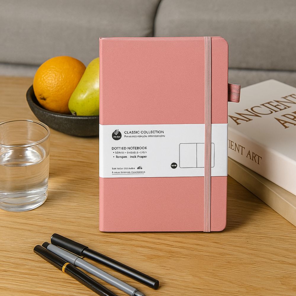 Premium Journal Notebook Tie-strap Pocket Notepad Stationery Business Notebook  Gift