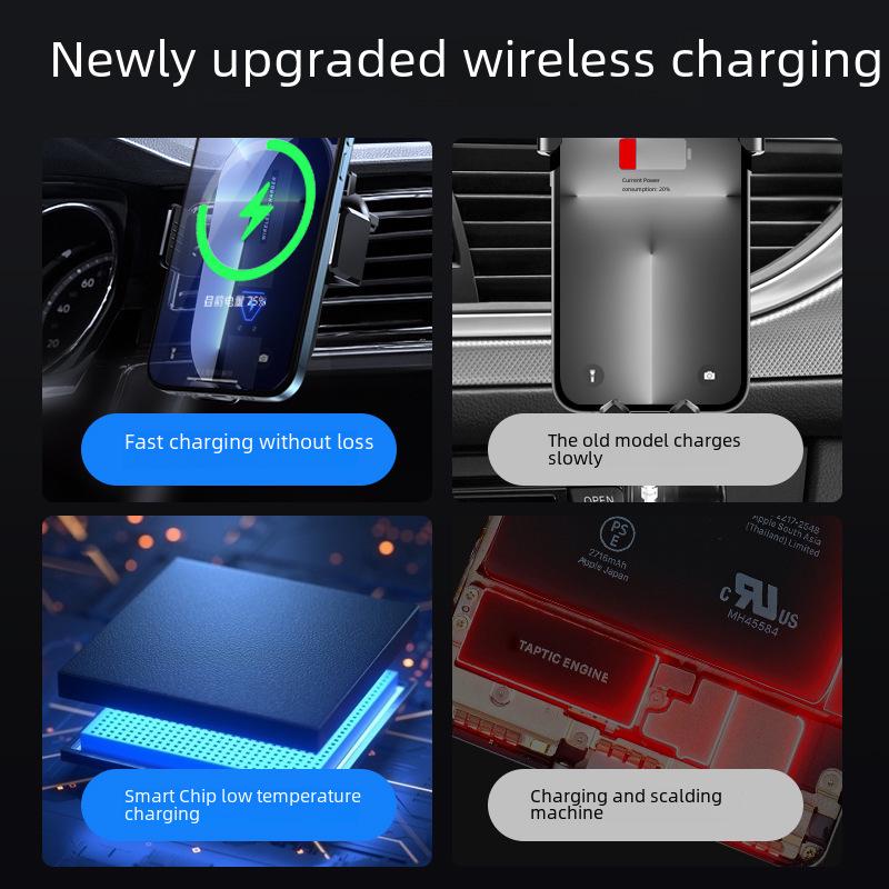 Magic Clip A75: Bezdrátová nabíječka do auta a magnetický držák telefonu