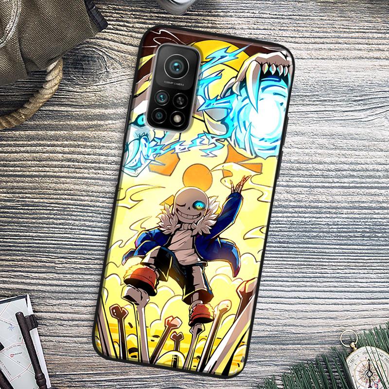 Undertale Sans Case For Xiaomi 13 11T 12T Pro 12 Lite 12X Cover For POCO X3 X4 X5 F5 Pro F4 GT C40 M5s F3