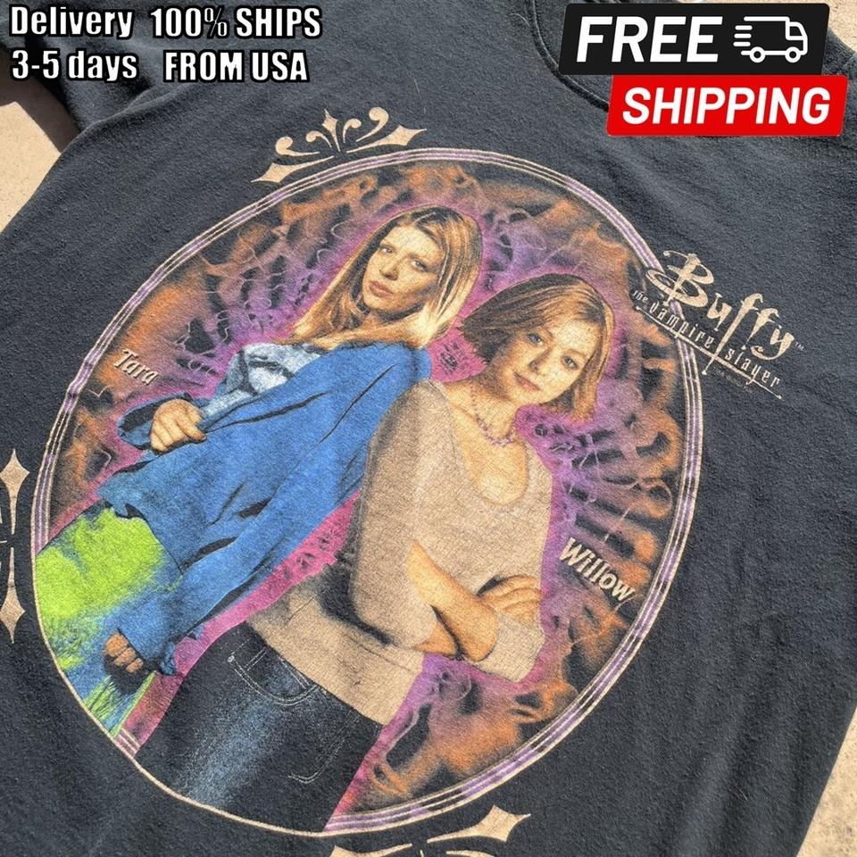 

2000s Buffy The Vampire Slayer Shirt BLACK T shirt classic tee NH18673 Unisex T-Shirt XXXXL