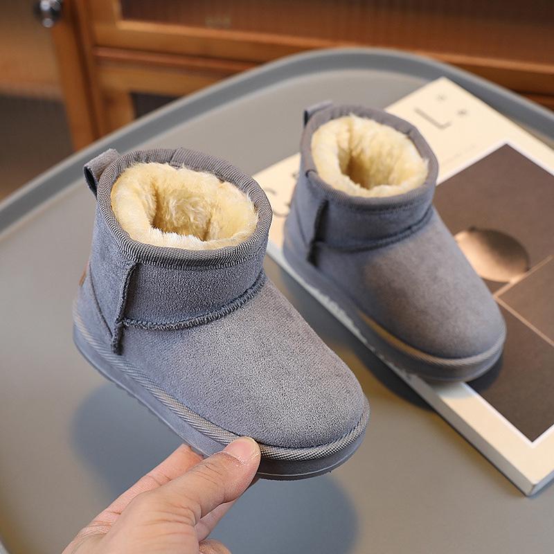 Dětské zimní sněhule - Extra teplý samet, Měkká podrážka, Bavlněná podšívka pro chlapce a dívky