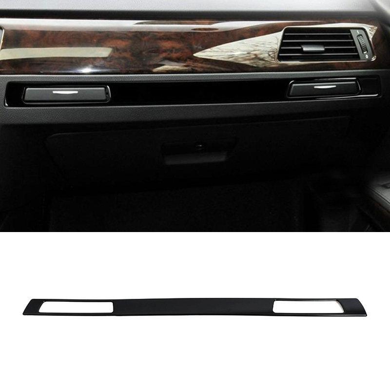 Für BMW 3er Reihe E90 E92 E93 2005 - 2011 2012 Auto Mittelkonsole Beifahrer Armaturenbrett Panel Leiste Getränkehalter Abdeckung Rahmen Zierleiste