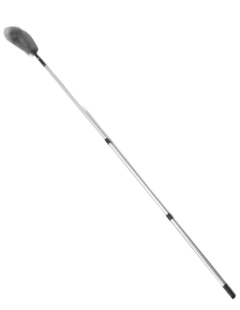 Nihon Clean Tech Washable Cobweb and Dust Remover for High Places Width 14cm Total Length Aluminum Telescopic Handle High Places Ceiling Roof Dust