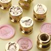 Elephant Sealings Wax Stamp Animal Wax Seal Stamp Brass Stamp for DIY Scrapbooking Wedding Engagement Party Invitation