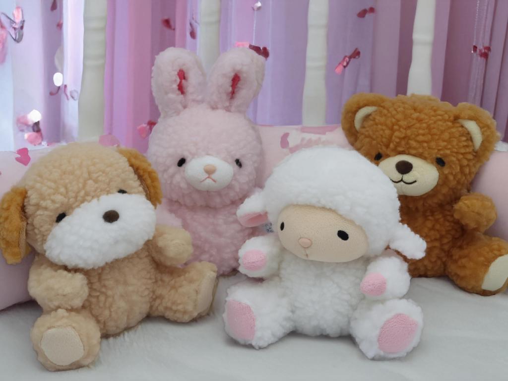 Shinada Plush Toy Petit Mou Dog