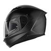 NOLAN N60-6 Solid Full Face Motorcycle Helmet (Flat Black/10), Size L (59-60cm), 30659