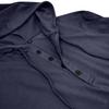 Men’s T-shirts Hooded Short Sleeves Cotton Shirts Fitness Tops Casual Street Punk Hip Hop Style Wear