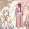 Anime Fairy Tail Cosplay Mavis Vermilion Cos Halloween Party Full Set Japanese Anime Cosplay Clothes Wigs Halloween Party Costum