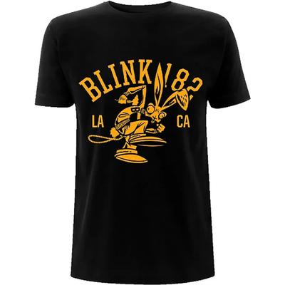 Blink-182 Band Pop Punk T-Shirt Schwarz Kurzarm Alle Größen JJ5252