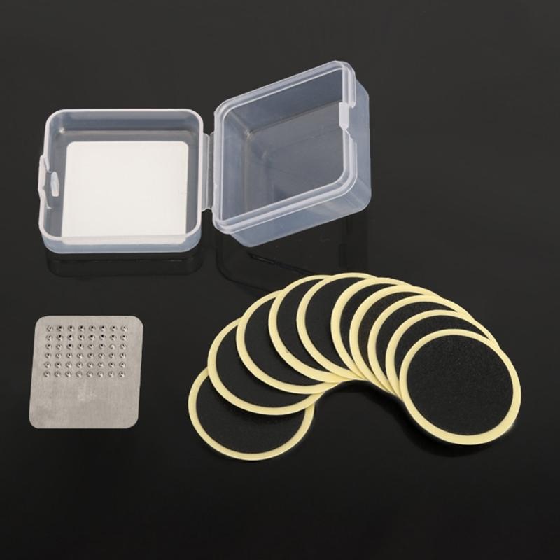 Bicycles Tire Repair Tool Bike Inner Tire Patches Round Tire Patches Portable Bike Tire Flat Repair Tool Enduring