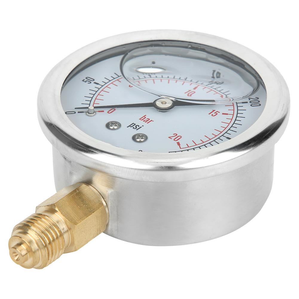 TS PGG60420bar 14BSP Y60 Radial Oil Filled Pressure Gauge Manometer for Machinery