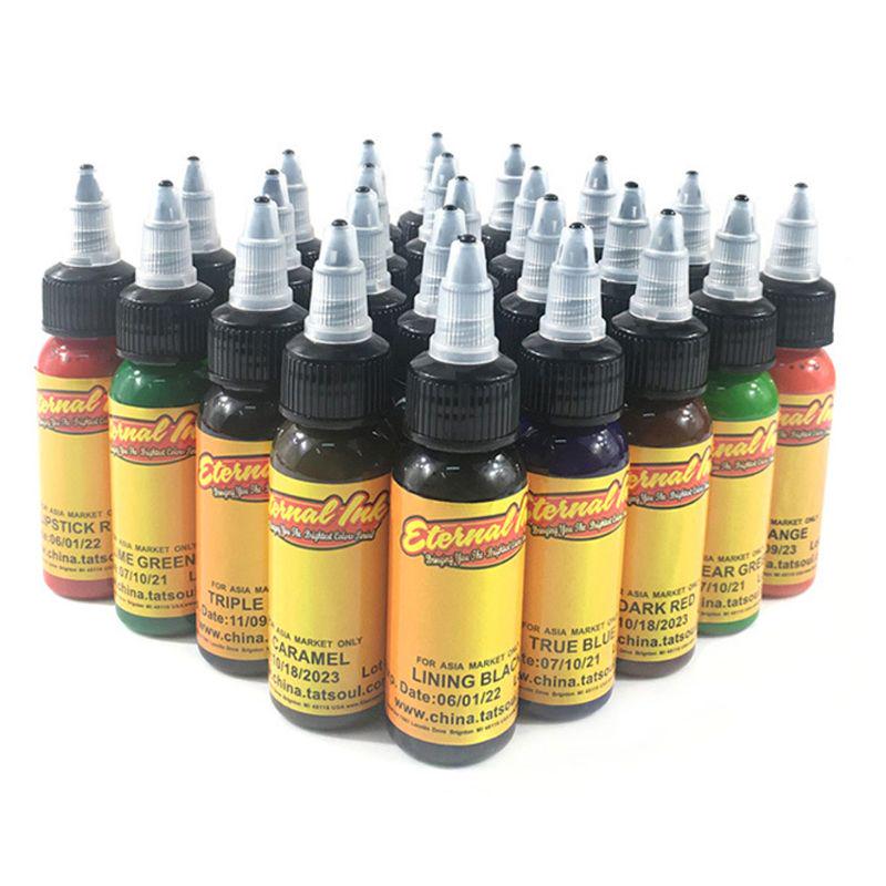 Buy Tattoo Inks 7 Colors 30ml/bottle Tatto Pigment Inks Set For Body