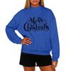 Ladies' Fashionable Casual Round Neck Long Sleeved Christmas Printed Hoodie