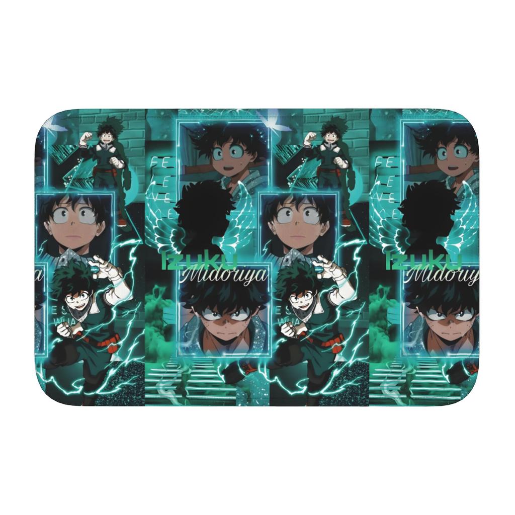 My Hero Academia Boden Tür Küche Badezimmer Matte Anti-Rutsch Innen Fußmatte Garage Wohnzimmer Eingang Teppich Fußmatte