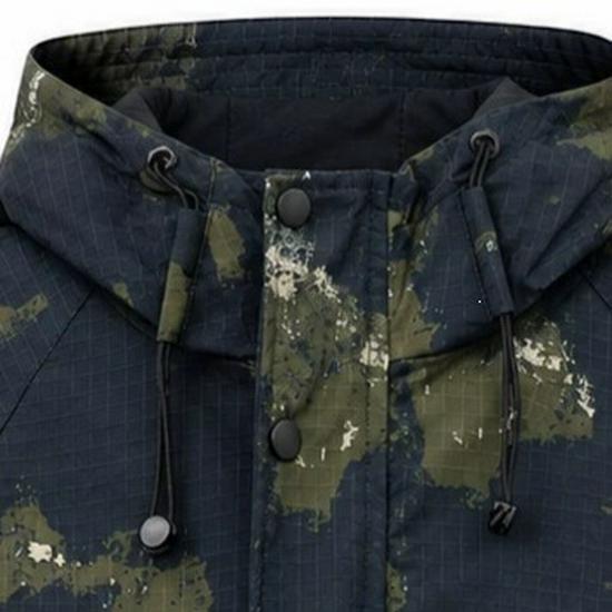 Camouflage Workwear Jacket: Durable, Dirt-resistant, Breathable, Versatile Outdoor Mountaineering Coat
