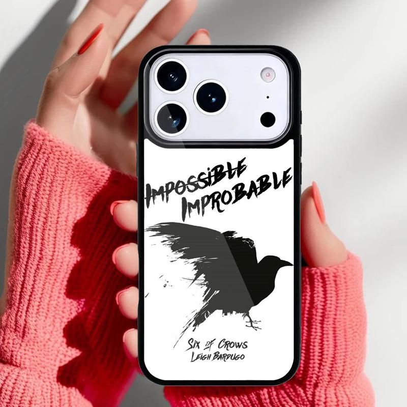 Six Of Crows Quotes soft Phone Case for iPhone 17 Air 16e 15 14 13 Pro Max Back Cover for 12 11 Pro Coque