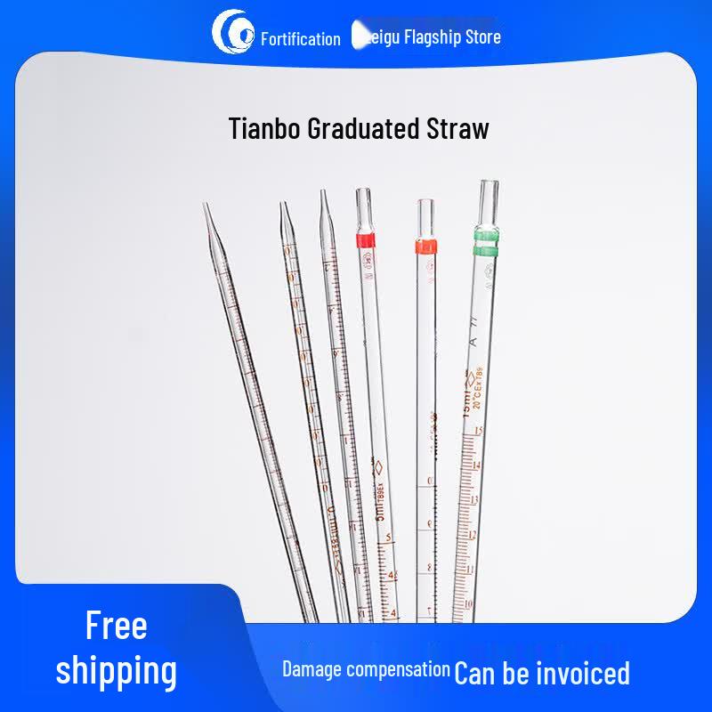 Tianbo A-Grade Graduated Glass Pipettes 1ml