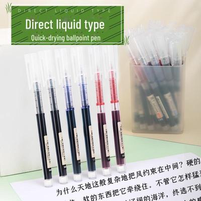 0.5mm Water-Based Gel Pen - Smooth Signature Ballpoint for Office & Students