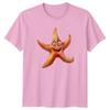 Whimsical Starfish TShirt Underwater Marine Wildlife Gift For Him And Her