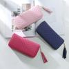 Stylish Long Zipper Wallet For Women With Trendy Tassel Design In Elegant Colors