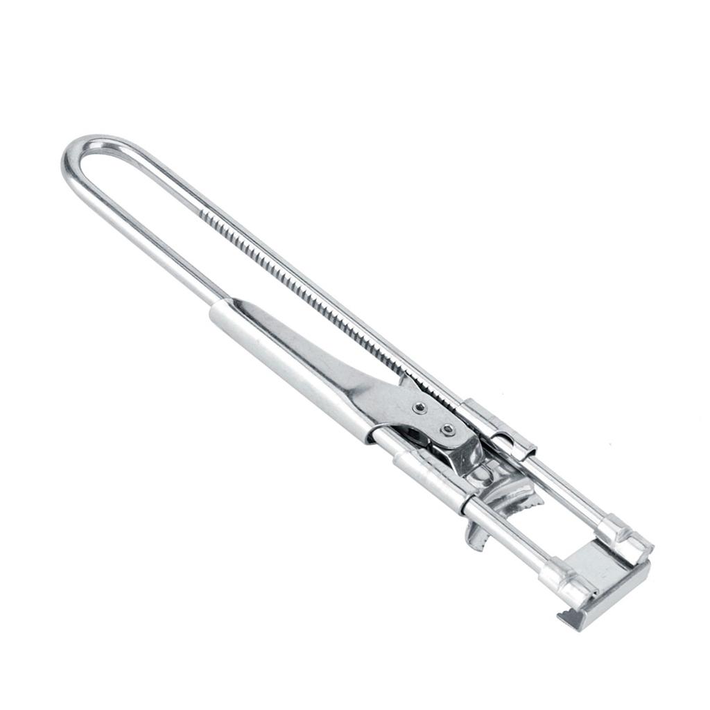 Manuell verstellbarer Dosenöffner aus Edelstahl, Flaschenöffner, Deckelgreifer, Küchenwerkzeug