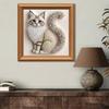 1 Set DIY Craft 5D Diamond Painting Kit Cat Design Diamond Art Kits  Home Wall Decoration