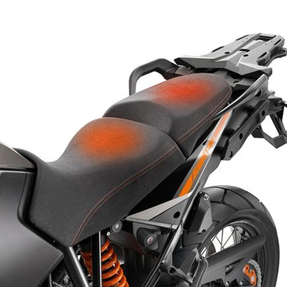 12V Carbon Fiber Pad Waterproof Carbon Fiber Seat Heater Cover Timer Universal Heated Seat Heater Pad Kit UTV E-BIKE Seat Heater