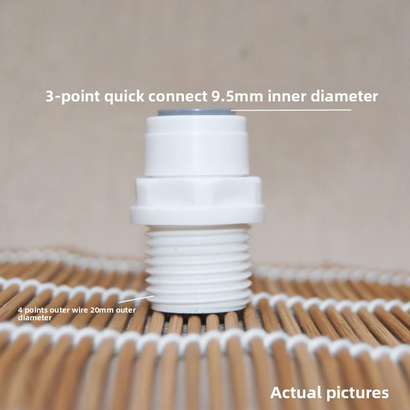 Gerader Ro Schnellanschluss 1/4" Schlauch 3/8" Außengewinde Innengewinde Kupplungsverbinder Wasserfilter Umkehrosmose Teile