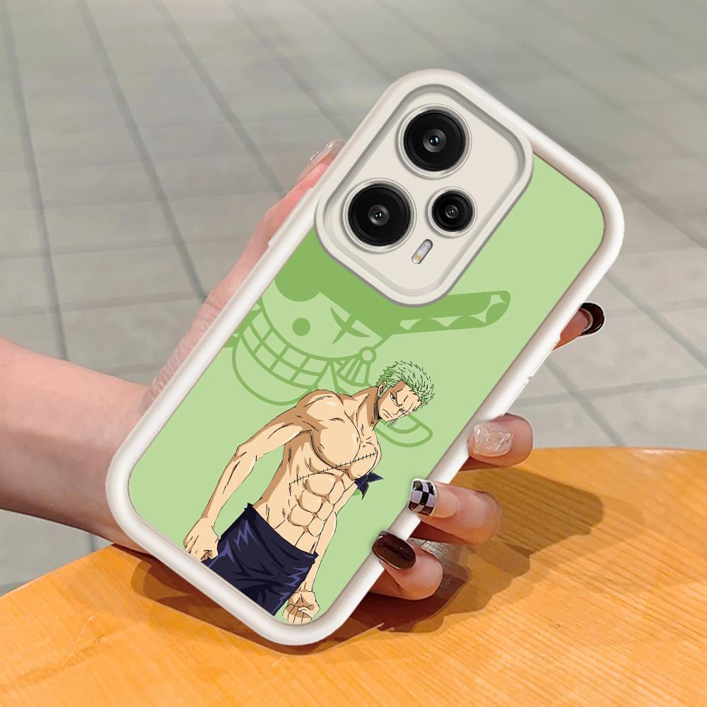 Soft Silicone Square Ladder Printing Pattern Phone Casing Full Cover Camera Shockproof Protection Rubber Case for Xiaomi Redmi