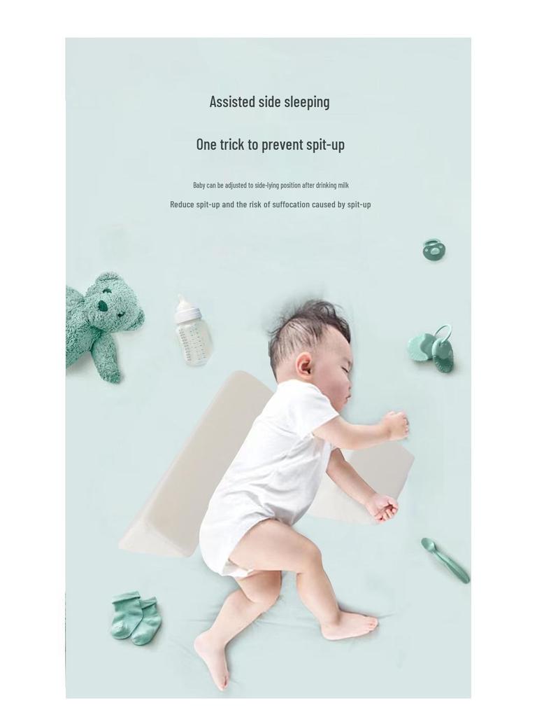 Nastavitelný polštář proti pádu pro miminka pro spaní na boku a prevenci ublinkávání