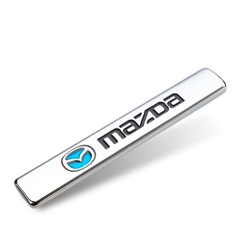 3D Metal Emblem Car Body Fender Rear Trunk Decal Sticker For Mazda 2 3 6 CX5 CX30 CX50 CX4 MX5 CX8 CX7 CX9 CX3 BT50 Auto GF8