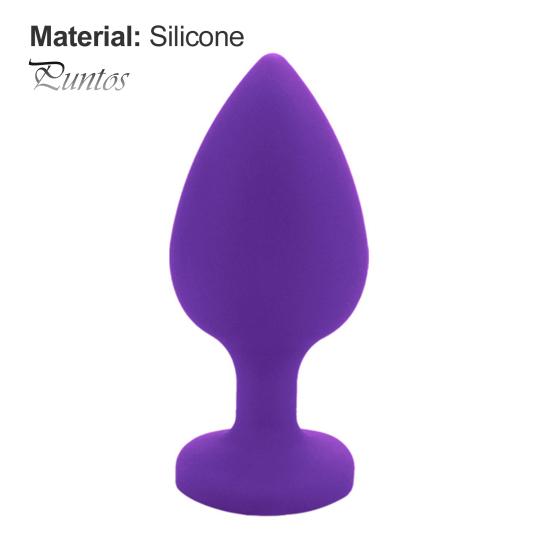 Spálňová silikónová análna zátka Smooth, plná stimulácia guľôčok na zadok, sexuálna hračka