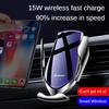 15W Auto Kabelloses Ladegerät Magnetische Automatische Autohalterung Handyhalter Für iPhone Xiaomi Samsung Infrarot Induktion Schnellladung