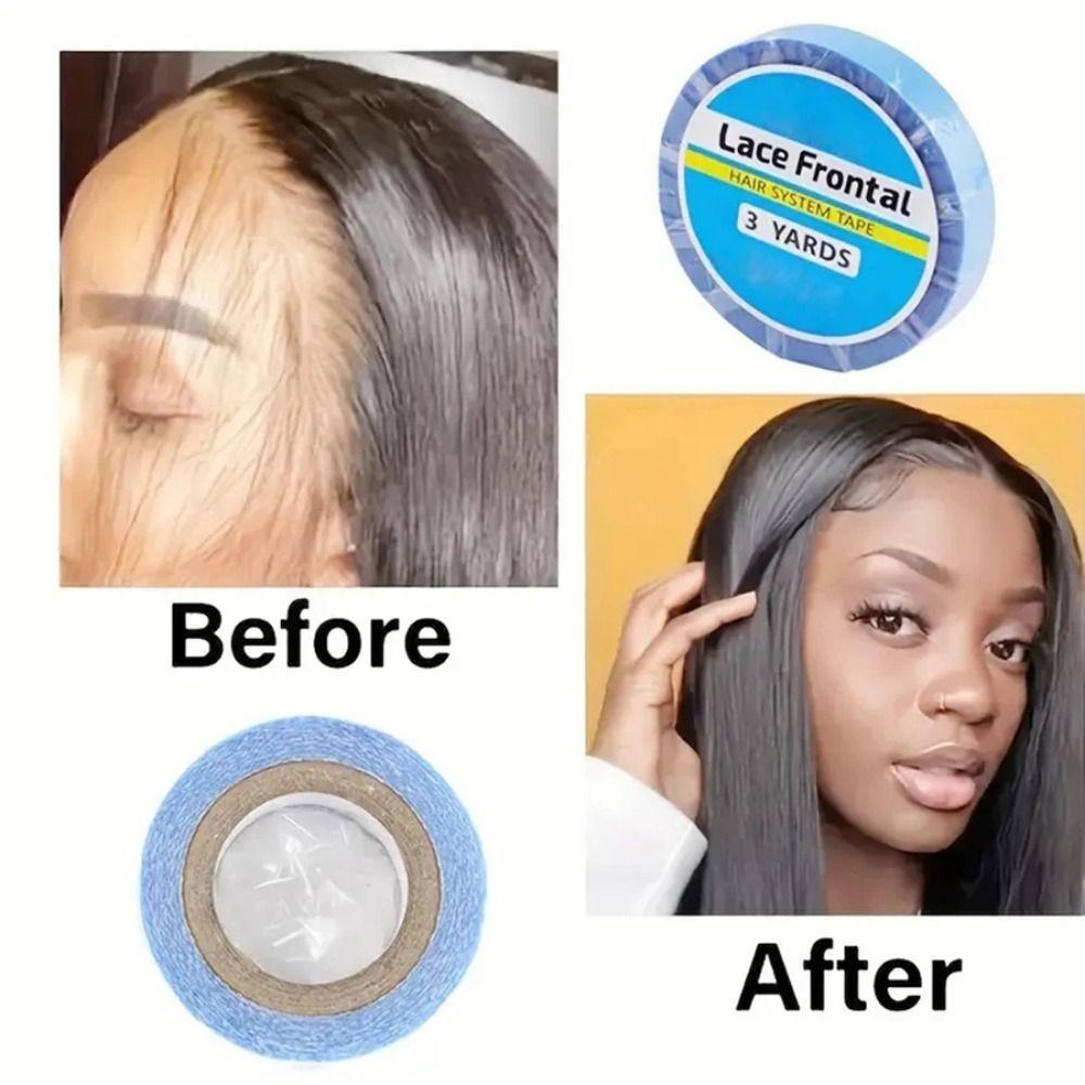 3Pcs 3yards Hair System Tape Creative Double Sided Wig Tape Lace Front Wig Tape  Lace Front Wig