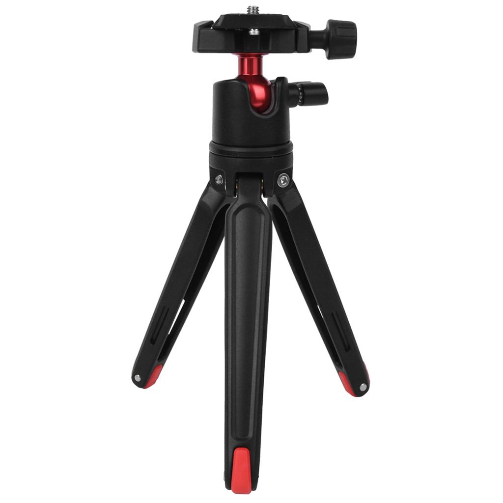 TE194 Desktop General Aluminium Alloy Tripod Portable Mobile Phone Camera Bracket for Video Shooting