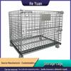 Galvanized Steel Wire Folding Storage Cage with Butterfly Mesh