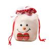 Kids Storage Bag Goodie Bags Wrapping Pouch Christmas Gift Bag Xmas Drawstring Bags Candy Bags