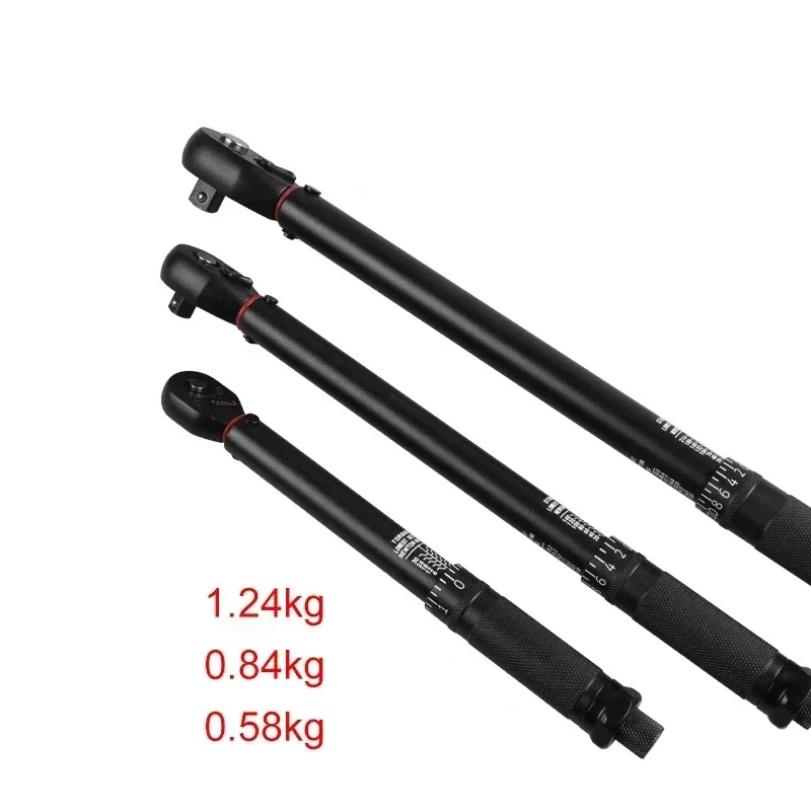 72T Torque Wrench 1/2'' 3/8'' 1/4'' Square Drive Preset Bicycle Torques Key Two-way Ratchet Car Bike Automotive Hand Tools