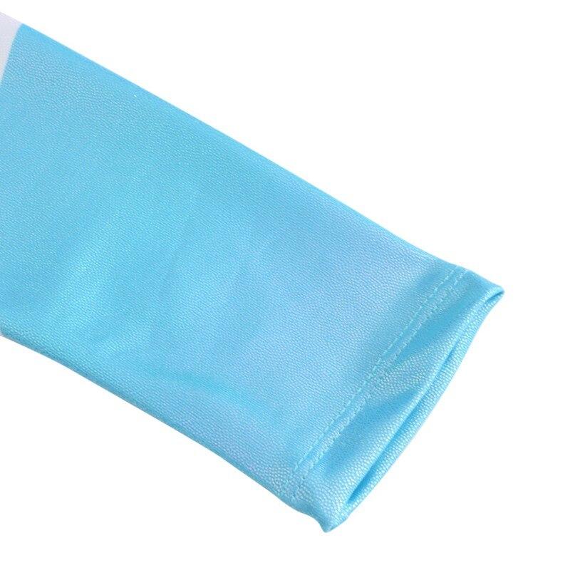 Children Girls Diamante Long Sleeve Ballet Practice Dance Wear Gymnastics Bright Color Body Suits